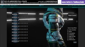 Unity Asset Reviews - Sci-Fi Armors Bundle Full Pack