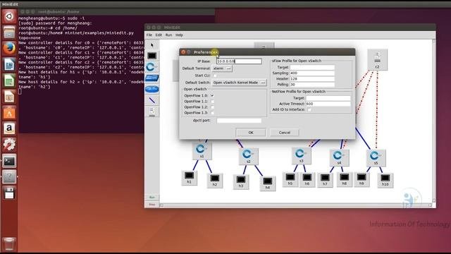 How To Use MiniEdit In Mininet