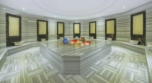 Хамам_Турецкая  баня_отель PORT nature , Турция_ и по нашим традициям после бани.