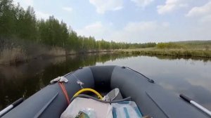 Река Исеть. Лодка Таймень 4000 нднд + мотор Тарпон 9,9