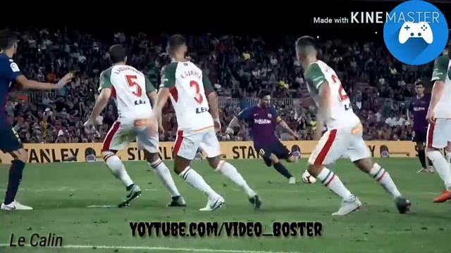 Как Месси бьёт штрафные:) смотреть онлайн