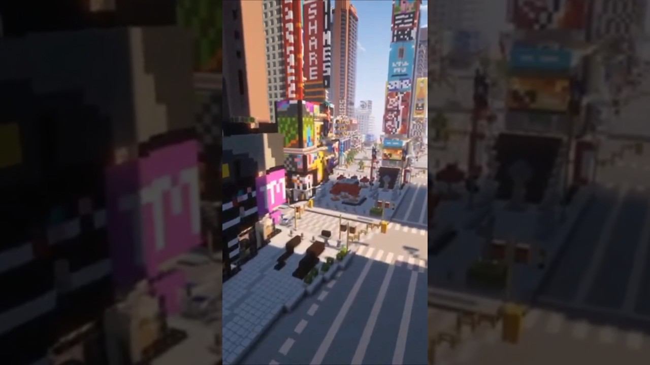 взорвад Нью-Йорк #minecraft #майнкрафт #майн #приколы смотреть онлайн