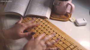 𝑨𝑪𝑴𝑷 / 𝑨𝑺𝑴𝑹 🤍 𝑲𝒆𝒚𝒃𝒐𝒂𝒓𝒅 ⌨️ АСМР Клавиатура / Тихий Шёпот / Листаю Книгу ⌨️