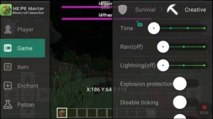 Download MCPE master for Minecraft (mod menu)