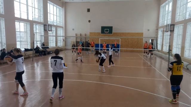 Женские команды, 1 Дивизион - Группа Б, 6 Тур, Химфарминвест - КИЙ-97, разминка на сетку смотреть онлайн