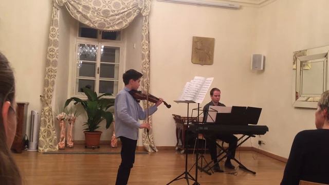J.B. Accolay Violin Concerto in A minor - Kristian Strkula