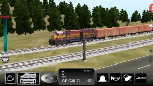 Обзор игры TRAIN SIM на андроид !!!