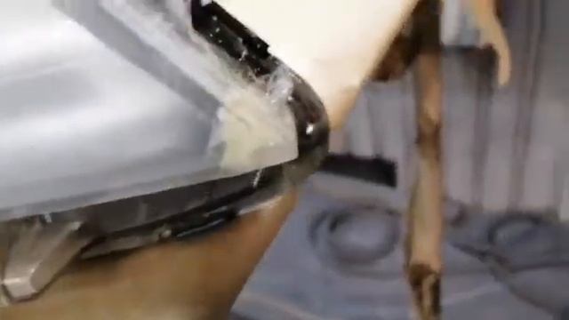 Ремонт стекла фары kia rio и покрытие фар лаком смотреть онлайн