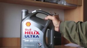 Моторное масло Shell HELIX ULTRA 5w30. Распаковка из Розетки