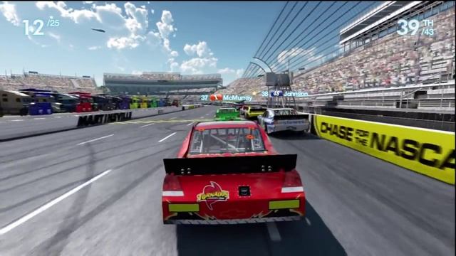 Martinsville Chase Race 7 Gameplay Career Mode Nascar The Game Inside Line Race 33 смотреть онлайн