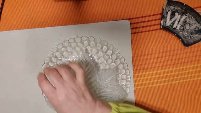 Тарелка и горячий пистолет.А получилась красота! смотреть онлайн