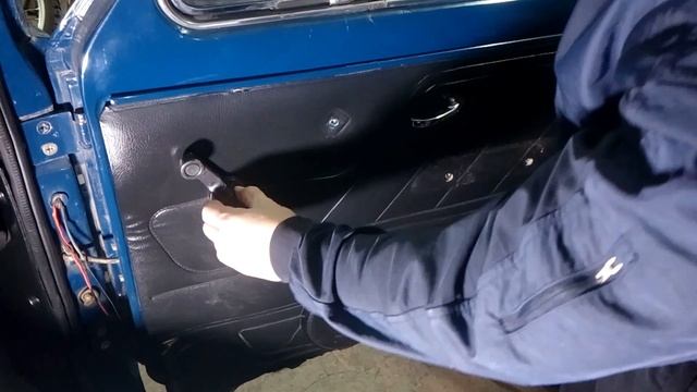 замена ручки двери нива