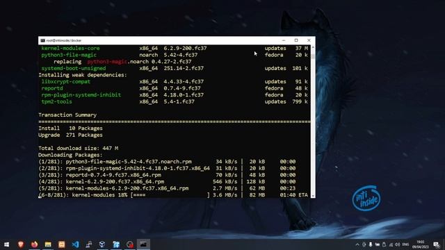 Docker | Installing Docker on Fedora (fast mode) смотреть онлайн