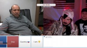 Коляка из США в чат рулетке!