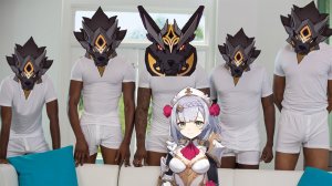 [Genshin Impact 2.2] Три бафа на деф. Вы там совсем уели, собаки? (12-3 бездна)