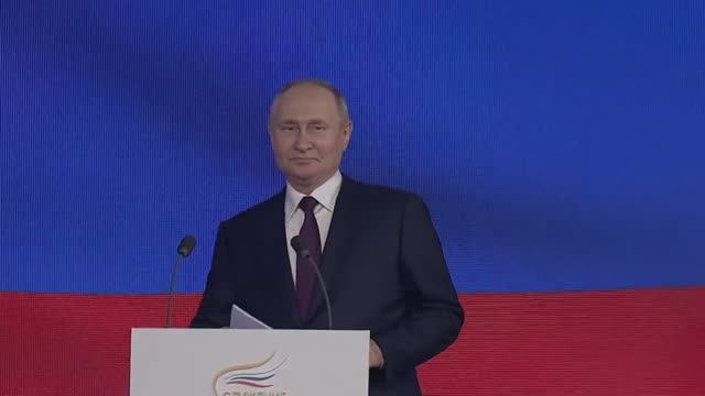 Владимир Путин. Церемония вручения Всероссийской муниципальной премии «Служение» 16 января 2024 года