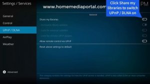 Enable DLNA Kodi - Kodi Media Server Setup