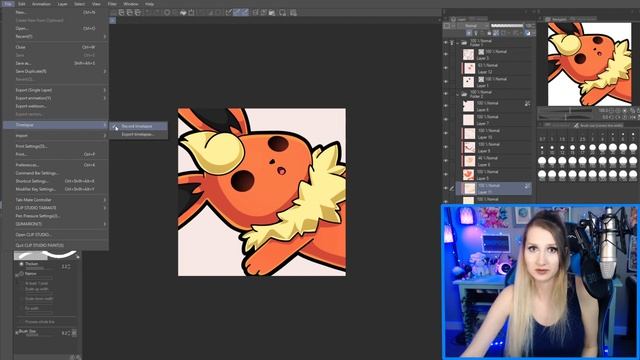 How to Record a Timelapse in Clip Studio Paint | Use the Timelapse Tool to Make Speedpaints! смотреть онлайн