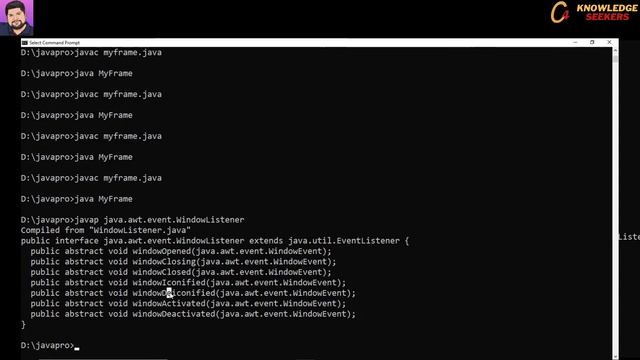 038 AWT: How to create Frames, adding controls, implementing events in AWT? смотреть онлайн