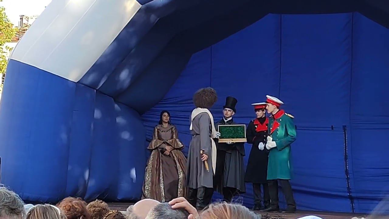 Лермонтовские вечера у собора в Пятигорске.Июль 2022 смотреть онлайн