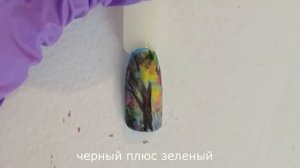 Осенний маникюр часть 1. Ручная роспись ногтей. Осенний дизайн ногтей