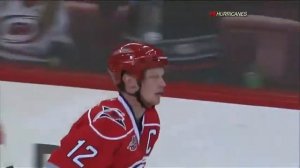 Eric Staal 200th Career Goal 11/17/10 vs Ottawa