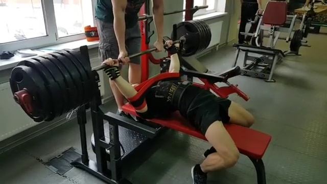 Жим лёжа 220кг на 2 норматив элита . Весовая 75 кг с дк смотреть онлайн