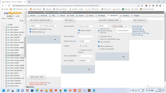 How to copy MySQL Table in phpMyAdmin – смотреть онлайн видео от MySQL ...