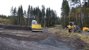 New Holland Kobelco E135 B SR-2 with Engcon tiltrotator