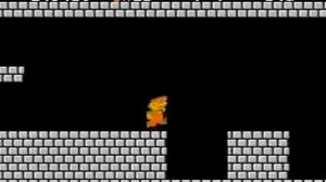 How To Beat World 7-4 On Super Mario Bros.