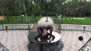 Contortion solo act Alina Karpovich