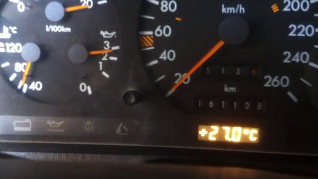 Запуск мотора Мерседес 119960