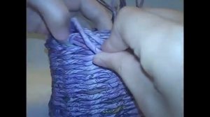 Объемная загибка ВАЛИК. Плетение из газетных трубочек.