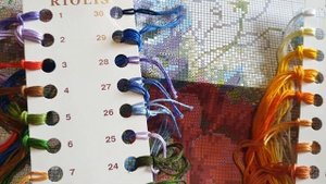 308 Риолис Фламандское лето. Обзор набора и первые крестики❌#вышивкакрестом