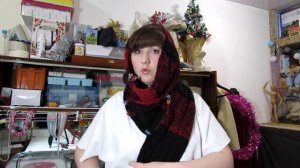 Капюшон хомут из шарфа DIY