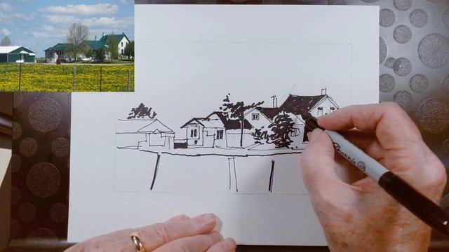 The Bruce Farm a black marker sketch смотреть онлайн