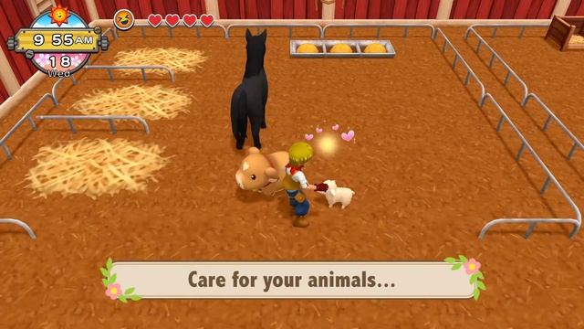 Explore a world of adventure with HarvestMoon: One World (Nintendo Switch) смотреть онлайн