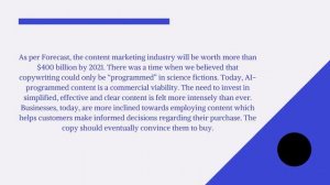 Will Digital Marketing be Devoid of Content Writing