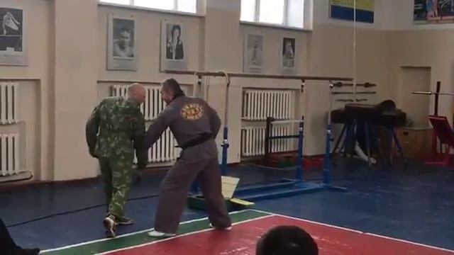 Занятия с инструкторами национальной гвардии по Син Му Хапкидо с Миловановым Гри 2 смотреть онлайн