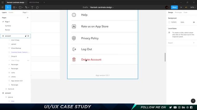 UI/UX Case Study Review: Cardmate App Redesign смотреть онлайн