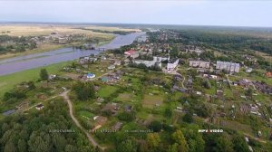 Деревня Савино с высоты птичьего полета