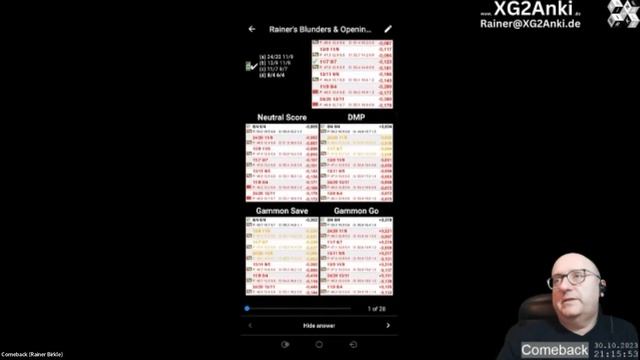 Rainer Birkle Backgammon Interview смотреть онлайн