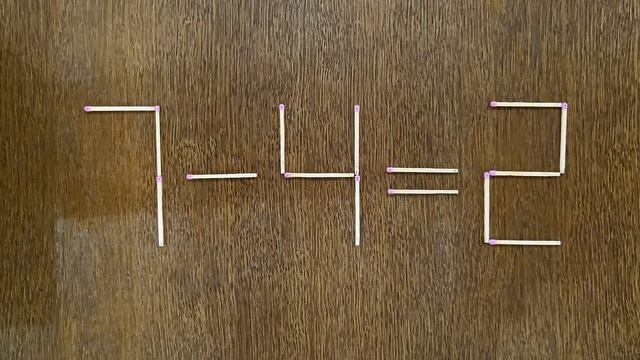 Математична головоломка. Перемістити 2 сірники щоб наша рівність була правильною смотреть онлайн