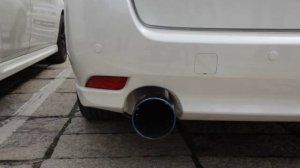 Subaru Legacy 2.5GT + HKS Super Turbo Muffler