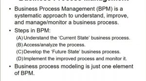 Business Process Model (Management)