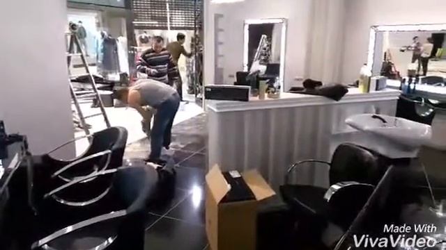 TrendandCreative салон красоты в ЦУМ Киев, 4 этаж. Подготовка к открытию смотреть онлайн