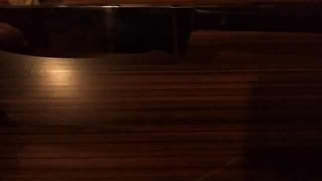 Что получилось после мучений. Нож из диска по бетону. смотреть онлайн