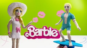 Кукла Барби и её бойфренд Кен из пластилина ► комедийный фэнтези фильм Barbie | ИЗИ Лепка