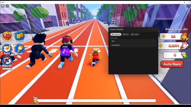 Roblox Runstar Simulator Script (Fast Farm Speed) смотреть онлайн