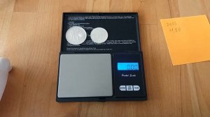 Определение подлинности серебряной монеты в домашних условиях.